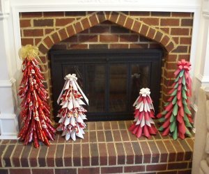 paper christmas trees