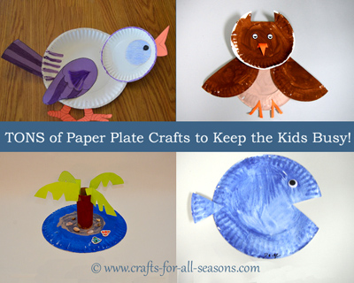 Paper Plate Crafts