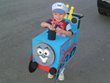 Thomas the train costume