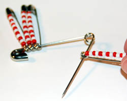 safety pin flag