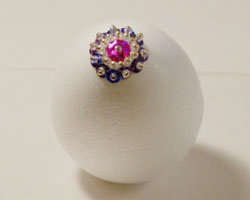 beaded egg craft