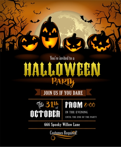 Sample Halloween Invitations 7