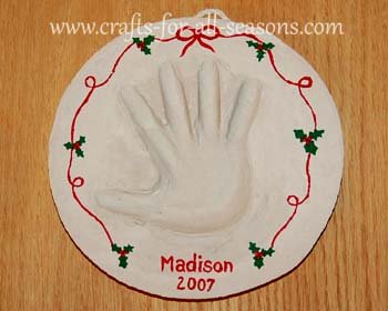 Handprint Plaque - Perfect for Baby or a Small Child