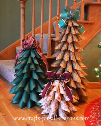 How to Make a Lifesize Tree Out of Butcher Paper