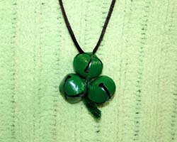 shamrock necklace